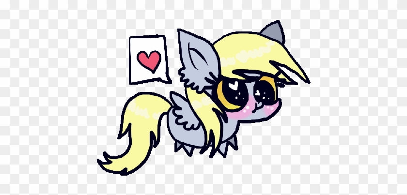 Moekonya, Chibi, Cute, Derp, Derpabetes, Derpy Hooves, - Cartoon #1303417