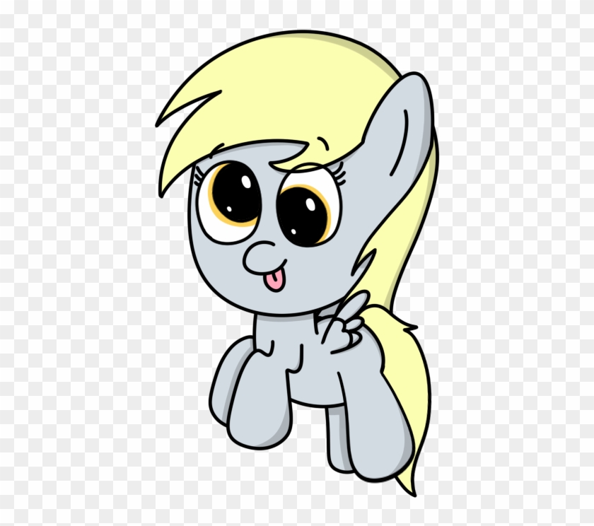 Techreel, Chibi, Derpy Hooves, Female, Flying, Mare, - Cartoon #1303474