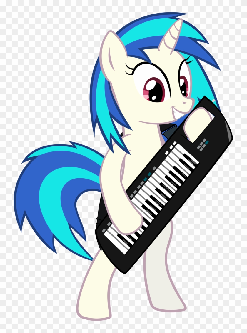 Vinyl Scratch Keytar By Ninjamissendk-d50lyf2 - Phonograph Record #1303478