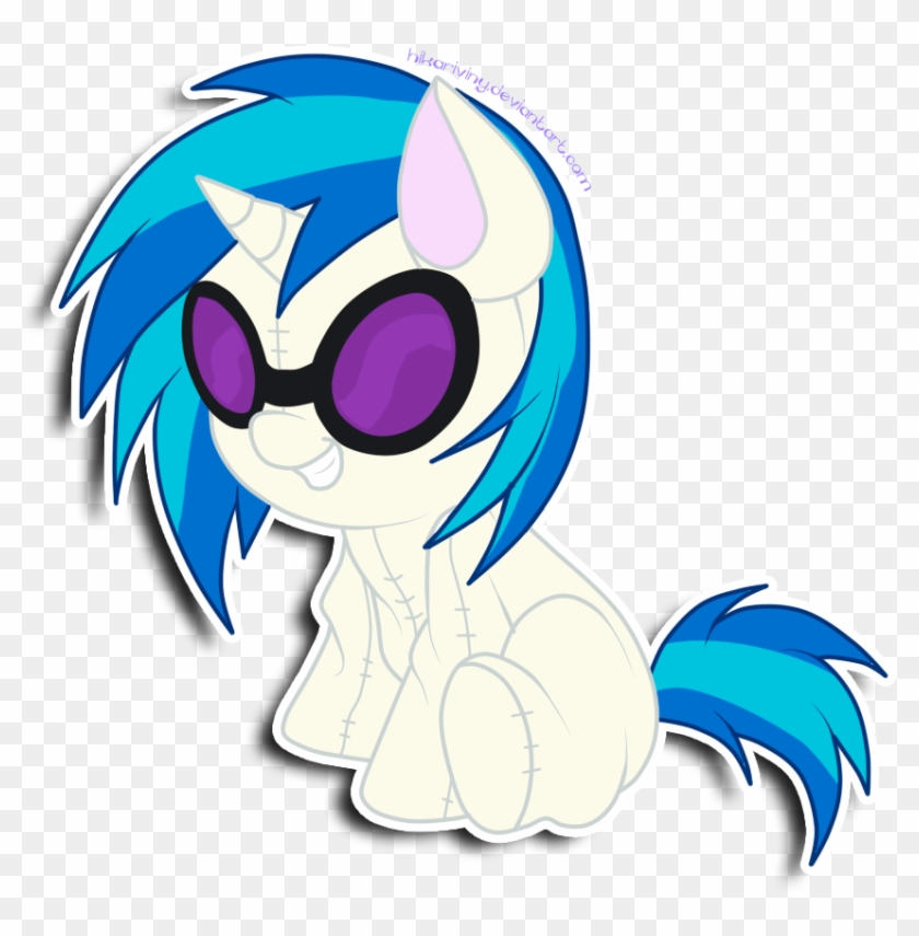 Vinyl Scratch Plushie By Hikariviny On Deviantart - Phonograph Record #1303511