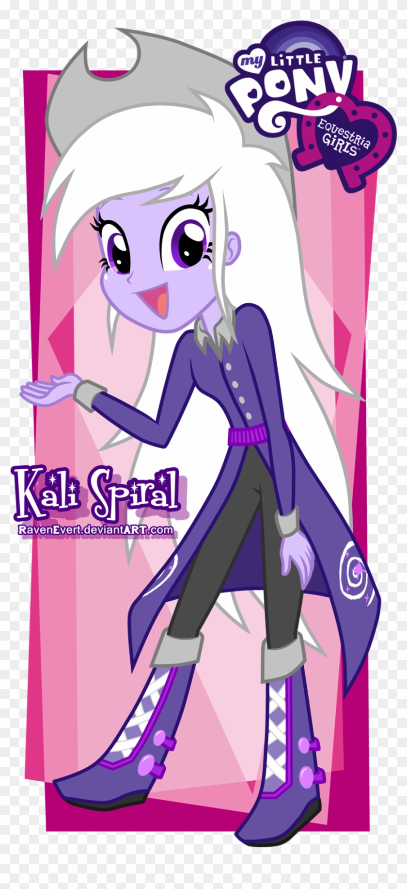 Equestria Girls By Ravenevert Kalispiral - Equestriaa Girls Oc #1303517