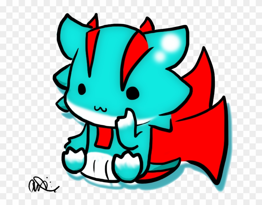 Chibi Salamence By Chibbur - Drawing #1303526