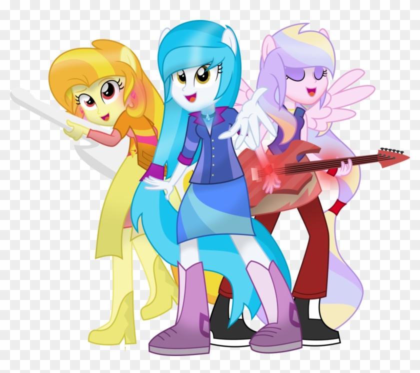 Meteor-spark, Equestria Girls, Oc, Oc Only, Ponied - Cartoon #1303541