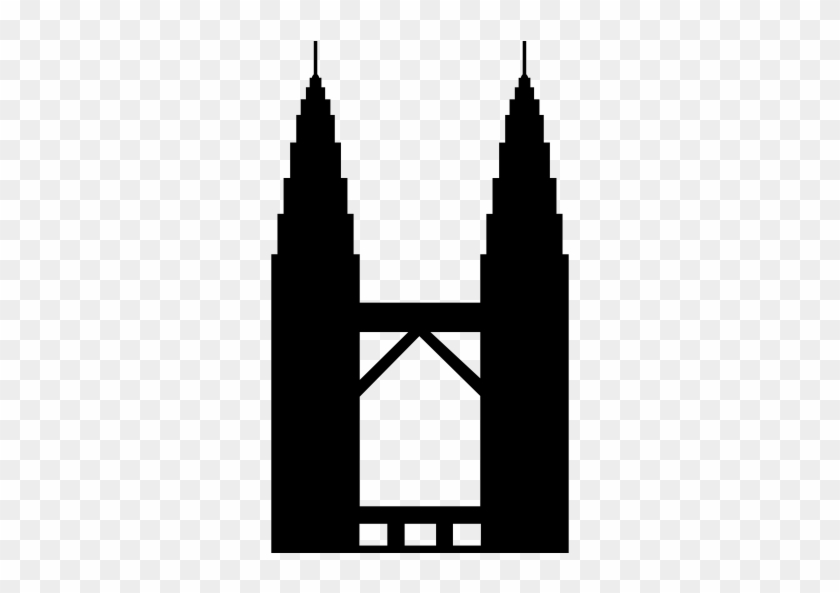 Petronas Twin Towers - Malaysia Twin Tower Vector #1303542