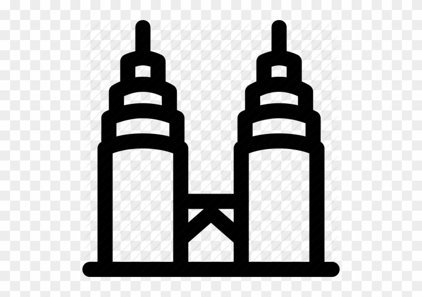 Twin Towers Of New York Clipart Picture - Twin Towers Icon Png #1303544
