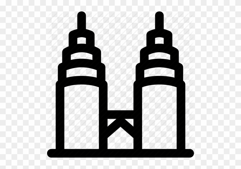 Twin Towers Of New York Clipart Picture - Twin Towers Icon Png #1303544