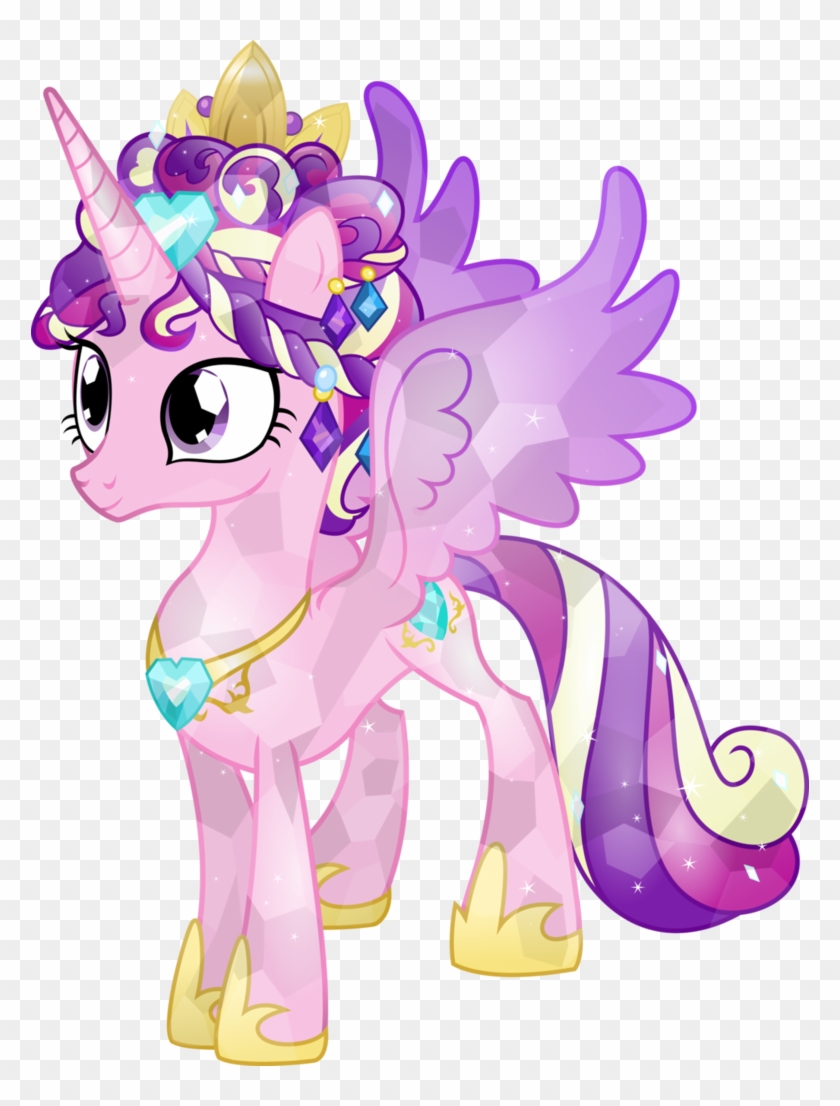 Oddly Enough, The Princess Of Love Doesn't Seem To - My Little Pony Crystal Princess #1303584