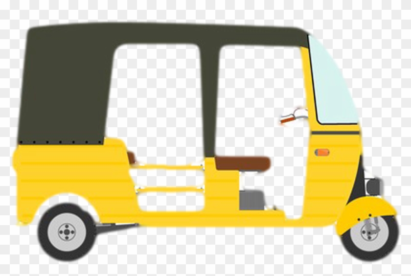 Auto Rickshaw Royalty-free Clip Art - Chennai Auto Rickshaw Vector #1303625