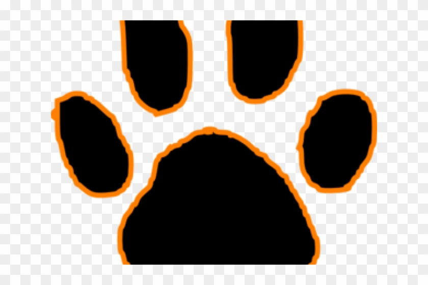 Tiger Print Clipart Cartoon - Clip Art #1303708