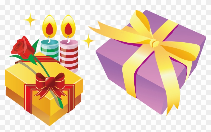 Gift Box Christmas Adobe Illustrator - กล่อง ของขวัญ การ์ตูน น่า รัก #1303732