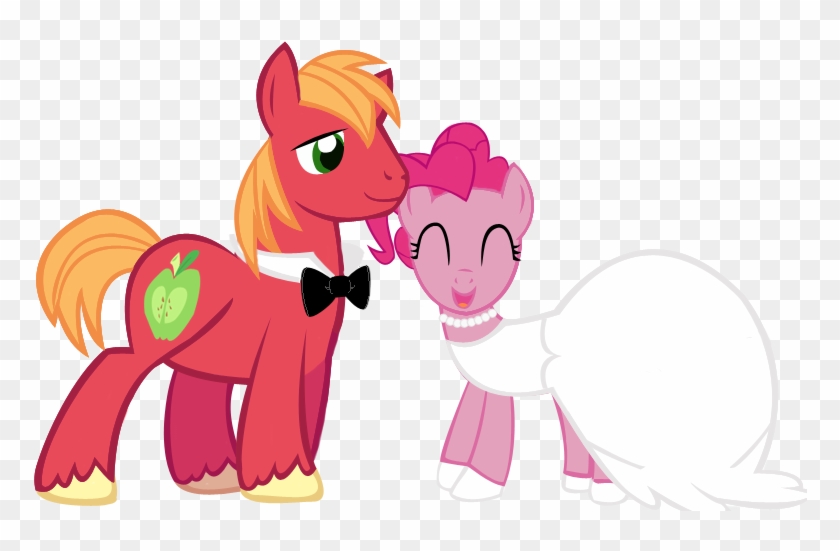 Big Macintosh And Pinkie Pie Wedding By Joedash - Big Mac X Pinkie Pie #1303774