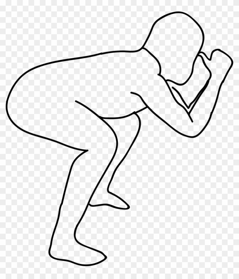 Thumb Human Leg Homo Sapiens Clip Art - Line Art #1303819