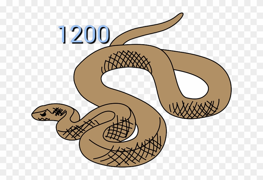 Eastern Brown Snake Reptile Clip Art - Snake Clipart #1303922