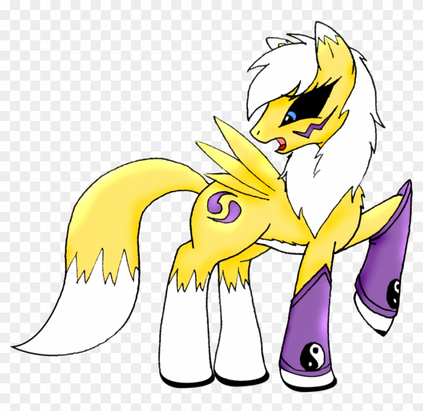 Fanmade Rena Pony - Renamon My Little Pony #1304024