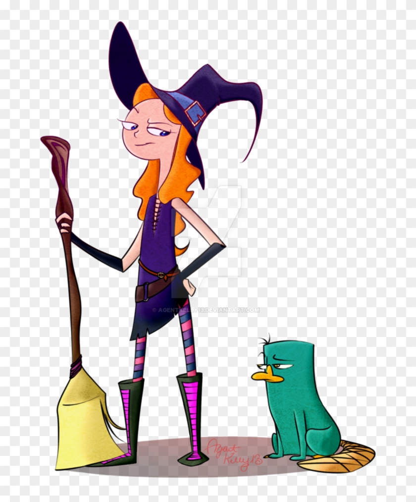 A Witch And Her Platypus By Agentkelly13 - Comics #1304078