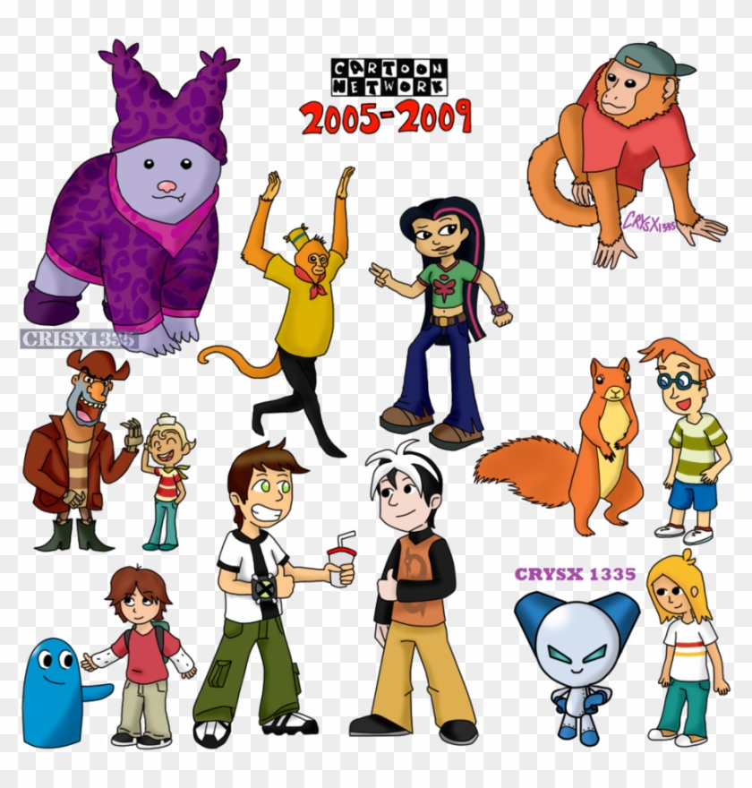 Cartoon Network 2005-2009 By Crisx1335 - Cartoon Network 2005 2009 - Free  Transparent PNG Clipart Images Download
