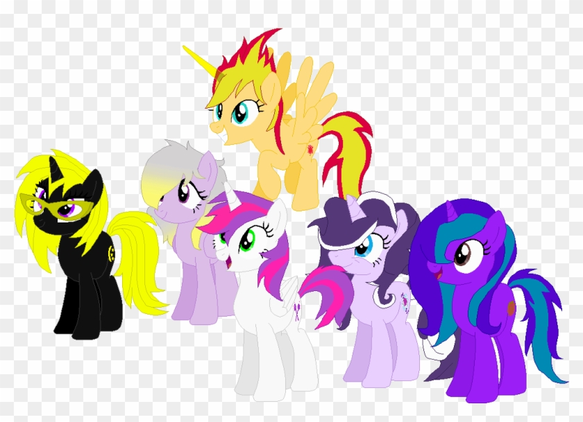 Oc Mane Six By Kaori-warbird - Cartoon #1304103