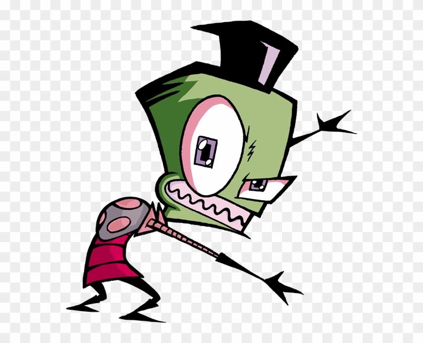 Art Zimdisguisecoverup - Invader Zim Zim Png #1304146