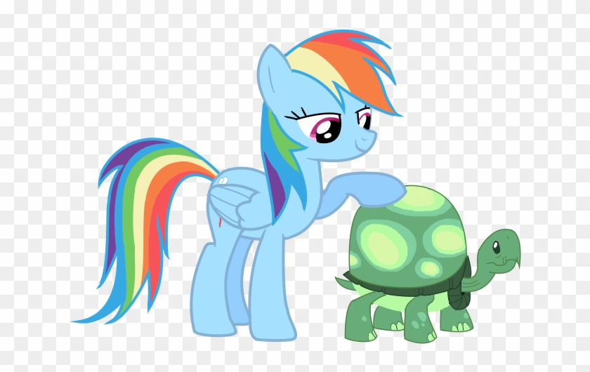 Rainbow Dash And Tank Vector By Brookreed - Rainbow Dash And Tank #1304194