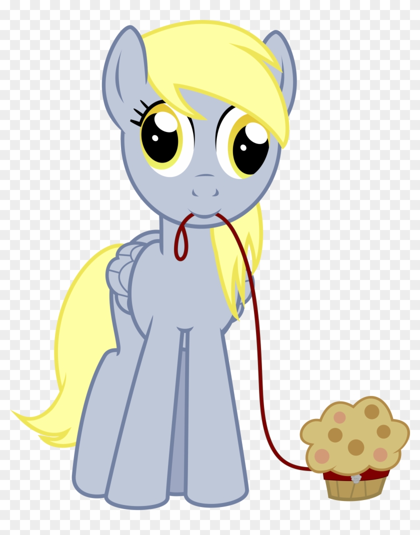 Derpy Hooves Muffin White Yellow Mammal Vertebrate - My Little Pony Derpy Muffins #1304219