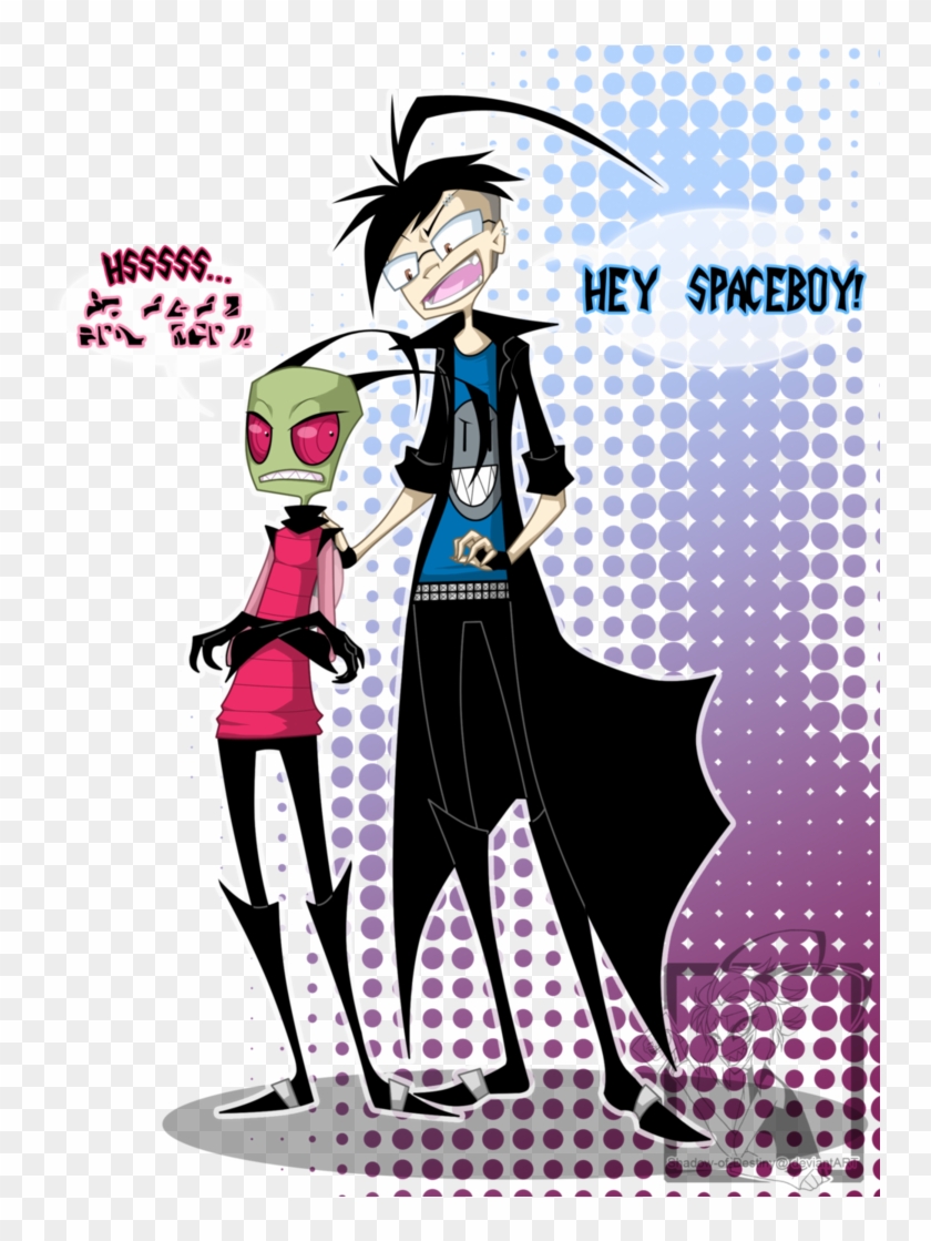 Hey Spaceboy By Shadow Of Destiny - Invader Zim Fan Art #1304343