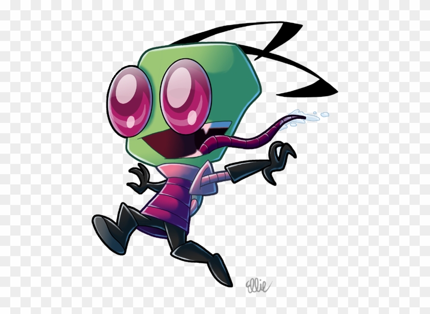 Evil Cuteness - Invader Zim Chibi Transparent #1304398