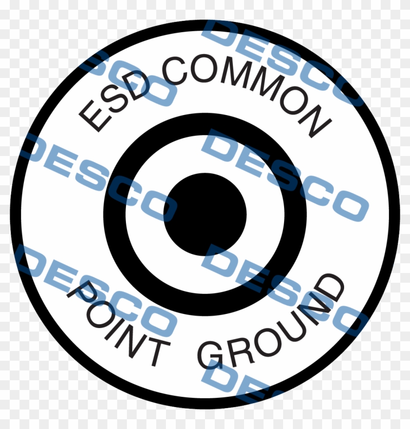 Esd Awareness Symbols - Circle #1304447