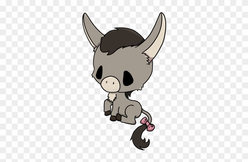 Chibi Donkey By Peapup - Chibi Donkey #1304452