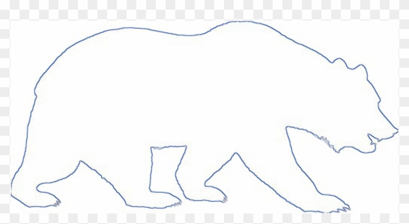 Dancing Bears Craft Pattern - Line Art #1304558