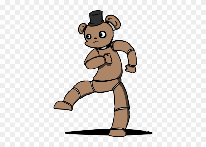 Dancing Freddy By Slyvern - Fnaf Dancing Gif Transparent #1304562