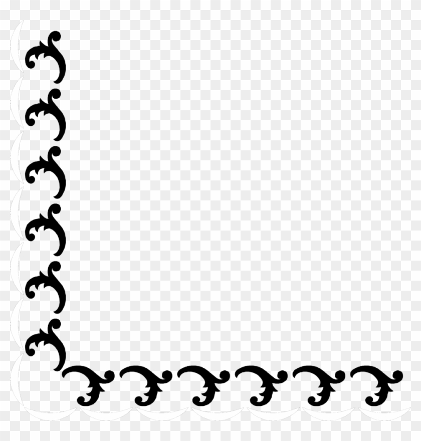 Corner Lower Left - Corner Design Clip Art #1304684