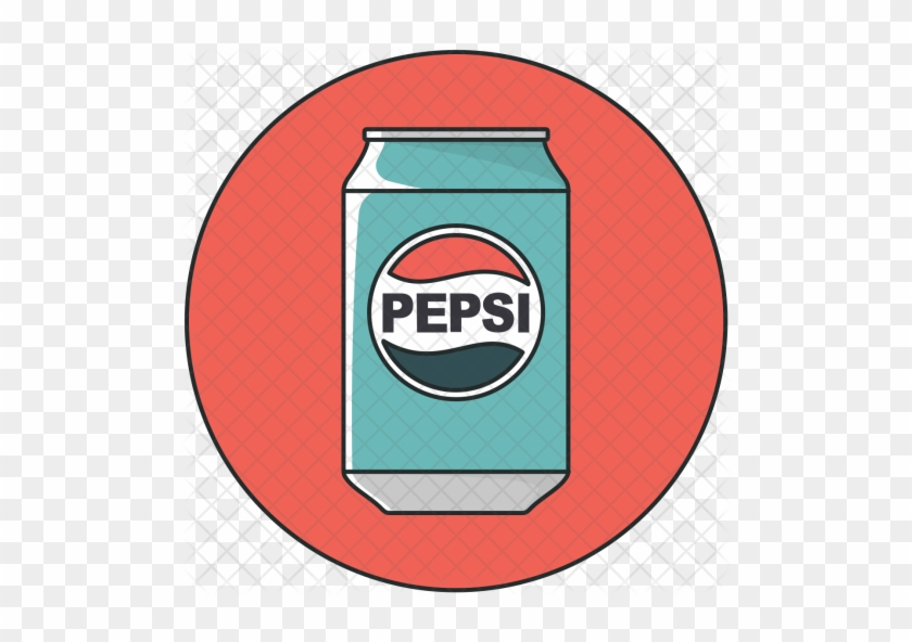 Beverage, Pepsi, Can, Drink, Cola, Soda Icon - Pepsi Icons #1304714