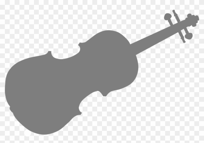 Violinist Clipart String Instrument - Cello Silhouette #1304767