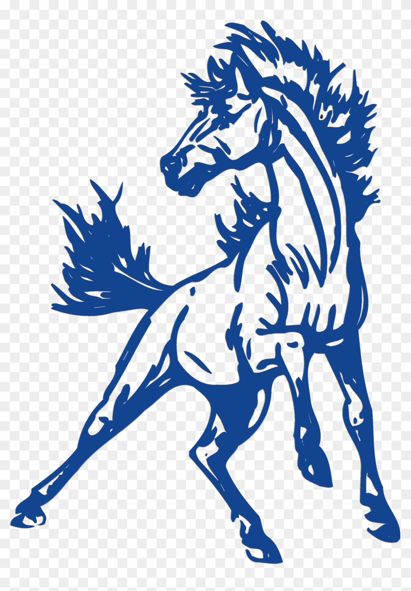 Stallion Clipart Mustang Logo - John Jay High School Mustangs #1304809