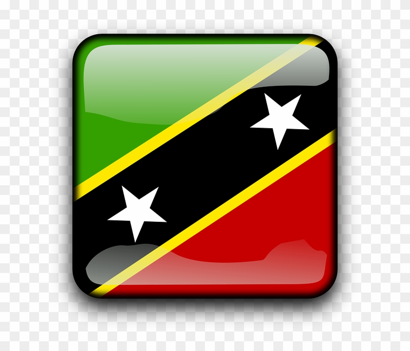Saint Kitts And Nevis, Flag, Country, Nationality - St Kitts And Nevis Flag #1304839