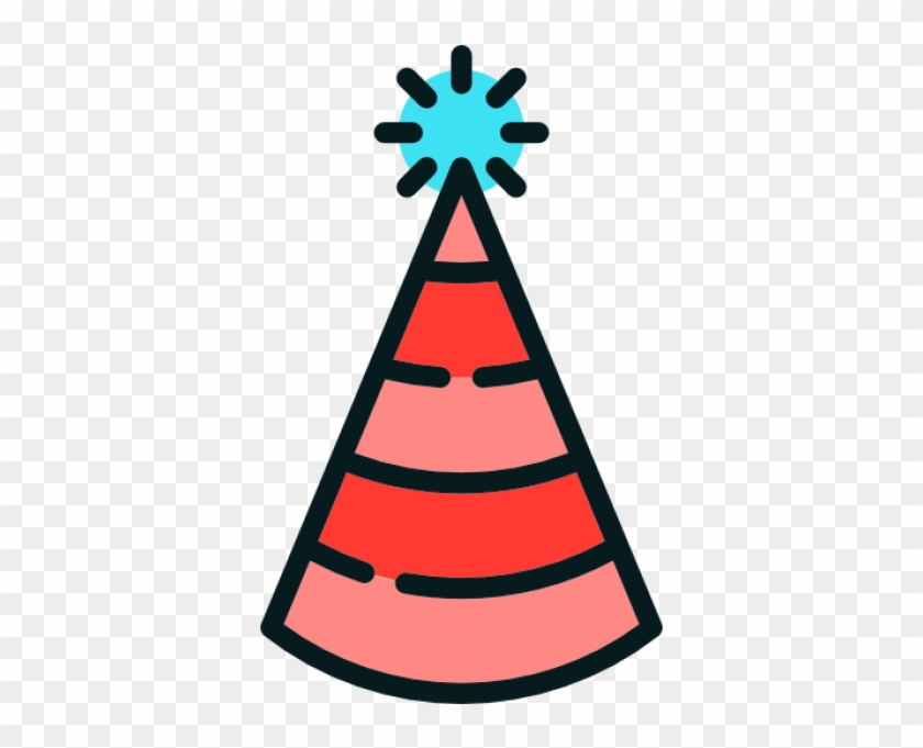 Party Hat Flat Png #1305077
