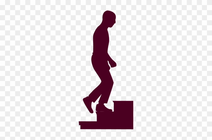 Man Climbing Stairs Sequence 8 Transparent Png - Subir Escaleras Png #1305160