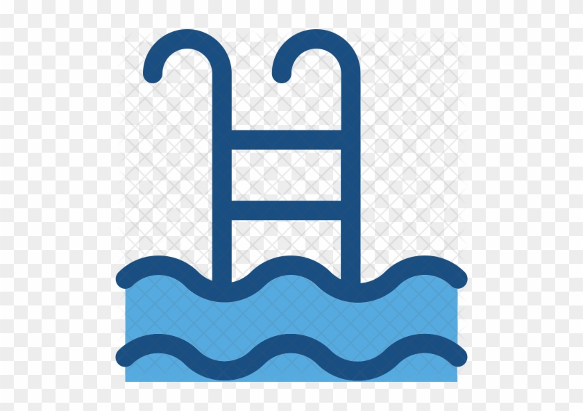 Pool Ladders Icon - Swimming Pool #1305175