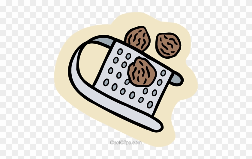 Nutmeg Grate Royalty Free Vector Clip Art Illustration - Clip Art #1305184