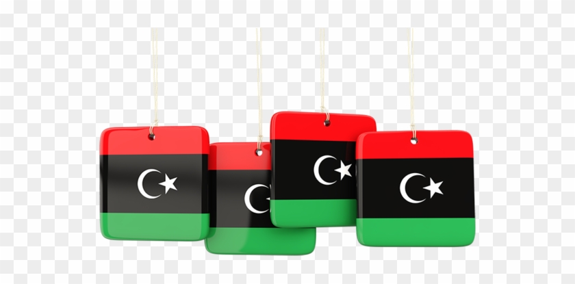 Illustration Of Flag Of Libya - Portable Network Graphics #1305199