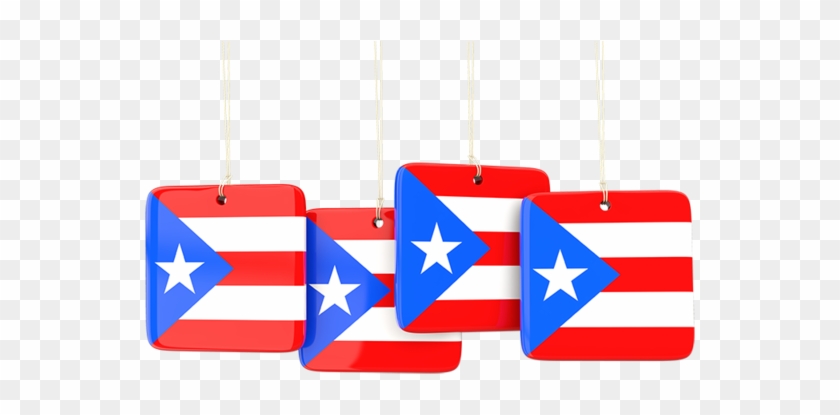 Illustration Of Flag Of Puerto Rico - Puerto Rico Flag #1305207