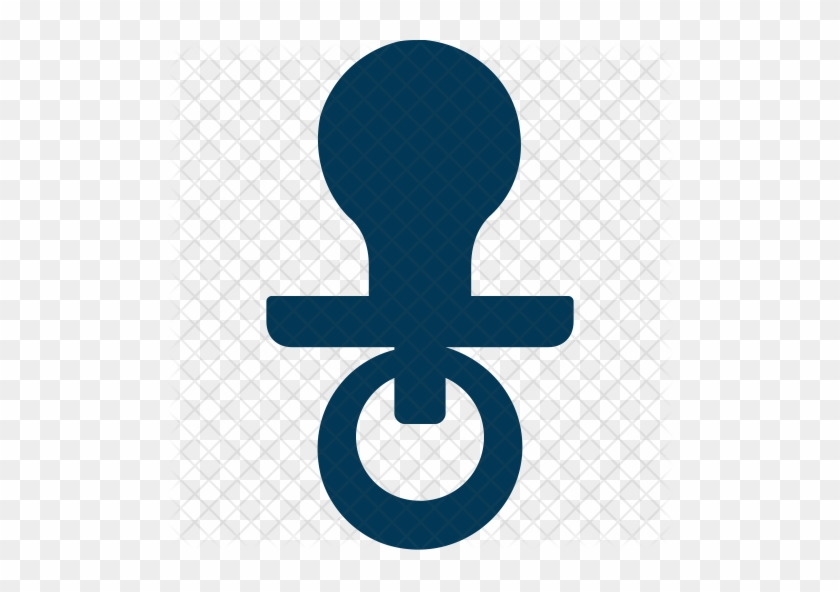 Pacifier Icon - Cross #1305375