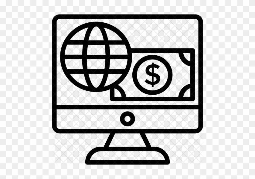 Online Banking Icon - Online Auction Icon #1305460