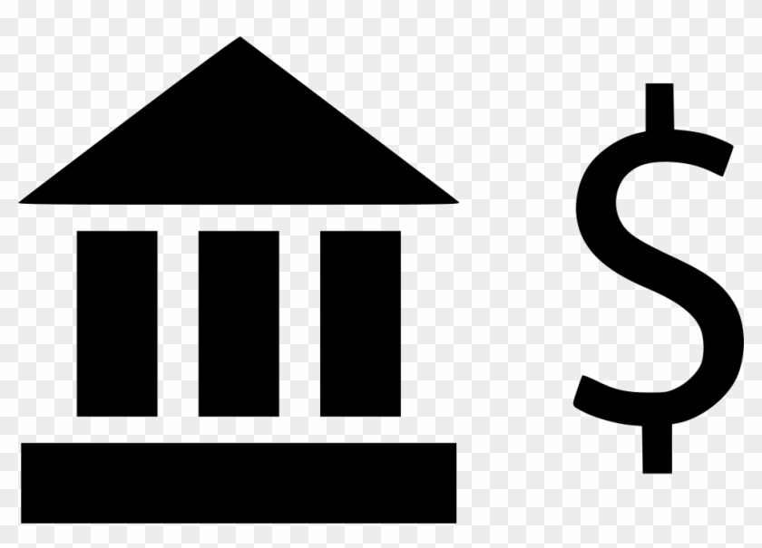 Banking Dollar Sign Invest Revenue Internet Comments - Bank Symbol Png #1305480