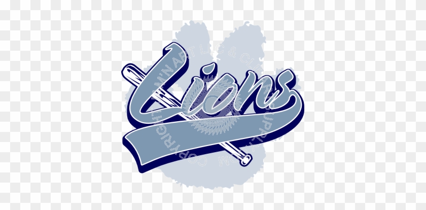 Lions Baseball Logo #1305549