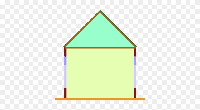 Stylized Cross-section Of The Standard Norwegian Long - Ceiling #1305648