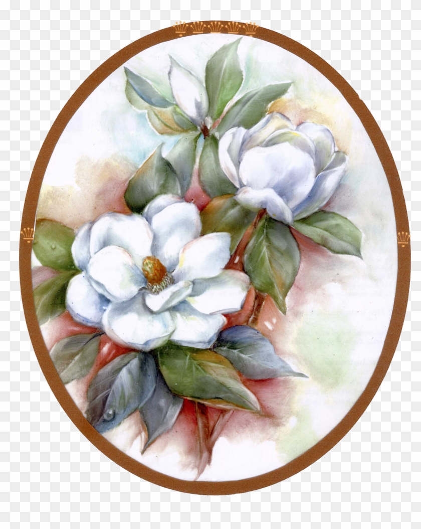 Magnolias - Paint Easy Magnolia Flower #1305656