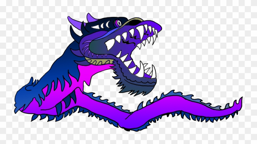 Pin Purple Dragon Clipart - Purple Chinese Dragon #1305727
