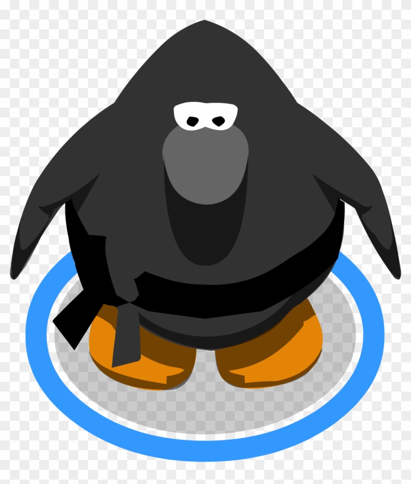 Club Penguin Snow Ninja Shadow Outfits Revealed - Club Penguin Black Belt #1305777