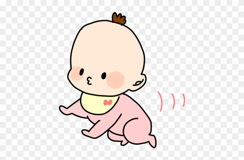 ハイハイする赤ちゃんのイラスト - Infant #1305864